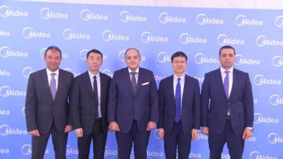  ميديا إلكتريك تحتفل بوضع حجر الأساس لمجموعة مصانع جديدة بالمنطقة الصناعية بمدينة السادات