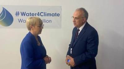 سويلم يشارك فى جلسة الإعلان عن انطلاق "جناح المياه" ضمن فعاليات مؤتمر المناخ COP28