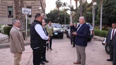 "القصير" يتفقد مبنى وزارة الزراعة القديم بالدقي ويؤكد على تأمينه واستمرار أعمال الصيانة
