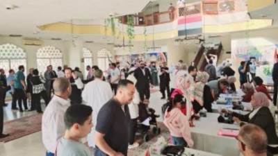 بدء مؤتمر الهيئة الوطنية للانتخابات لمتابعة تصويت المصريين بالخارج