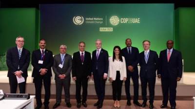 المشاط تشارك في فعاليات توقيع 3 مشروعات لدفع التحول إلى الاقتصاد الأخضر