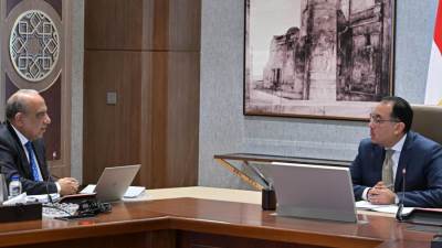 رئيس الوزراء يتابع مع وزير قطاع الأعمال عددا من ملفات العمل