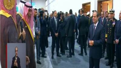 ممثل الجناح السعودى بمعرض "إيديكس": نسعى لتعزيز التعاون الدفاعى مع مصر