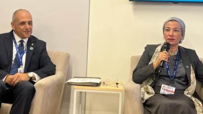 وزيرة البيئة تشارك فى حلقة نقاشية رفيعة المستوى حول "مبادرة مترابطة اللاجئين والمناخ: الطريق إلى الأمام"