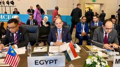 وزير التجارة يشارك باجتماعات الدورة الوزارية الـ 39 للجنة التعاون الاقتصادي والتجاري "الكومسك"