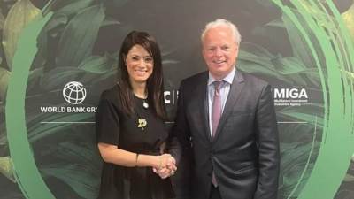 المشاط تلتقي مع المدير المنتدب الأول بالبنك الدولي لشئون سياسات التنمية والشراكات