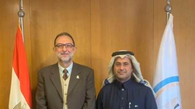 رئيس الهيئة القومية لسلامة الغذاء يستقبل الملحق التجارى بسفارة السعودية