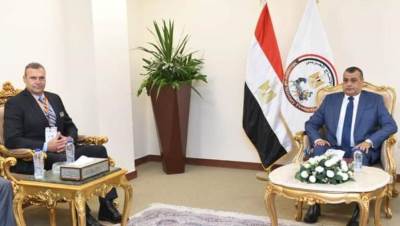  الإنتاج الحربي يبحث مع ممثلي "نورثروب جرومان" الأمريكية سبل التعاون المشترك في التصنيع العسكري