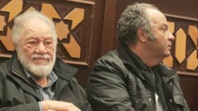 يحيى الفخرانى ومنة شلبى وهانى رمزى وهالة صدقى يحضرون عزاء ناهد فريد شوقى