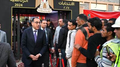 رئيس الوزراء يُدلي بصوته في الانتخابات الرئاسية بالعاصمة الإدارية