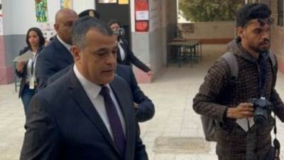 وزير الإنتاج الحربي يدلي بصوته في الانتخابات الرئاسية بالمقطم