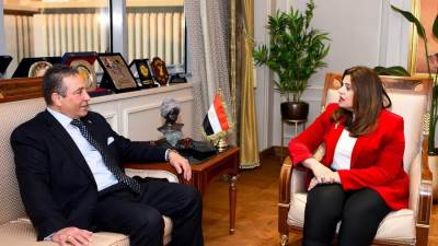 وزيرة الهجرة تستقبل م. تامر هدايت لبحث آخر المستجدات تأسيس الشركة الاستثمارية للمصريين بالخارج