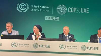 وزيرة البيئة تشارك فى جلسة نقاشية حول تعزيز قدرة المجتمعات المحلية على الصمود وتوطين استراتيجيات التكيف