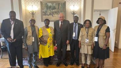 وزير الخارجية يستقبل رئيسة البعثة المشتركة للاتحاد الإفريقي والكوميسا لمتابعة الانتخابات الرئاسية