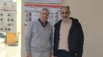 الفنان محمود البزاوى يدلى بصوته فى الانتخابات الرئاسية 2024 بالشيخ زايد