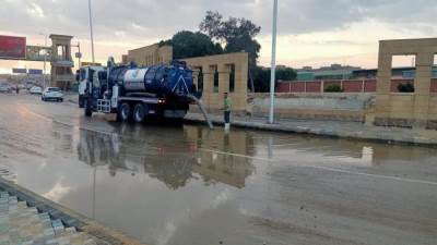 القاهرة والجيزة للصرف الصحي تسحب مياه الأمطار المتساقطة اليوم