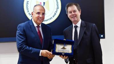 سويلم يشهد توقيع تفاهم بين الوزارة والوكالة الأسبانية للتعاون الدولى لدعم مشروع "تحديث الموارد المائية للزراعة في مصر"