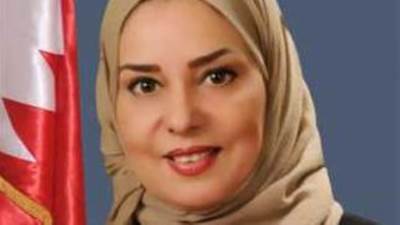 سفيرة البحرين فى مصر تستقبل أمين رئاسة الجمهورية