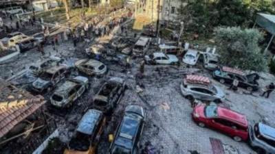 الاحتلال يبلغ مستشفى المعمدانى بغزة بإجلاء النازحين من داخله