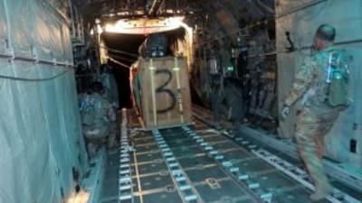 الجيش الأردنى ينفذ عملية إنزال جوى لمستلزمات طبية للمستشفى الميدانى الأردنى في غزة