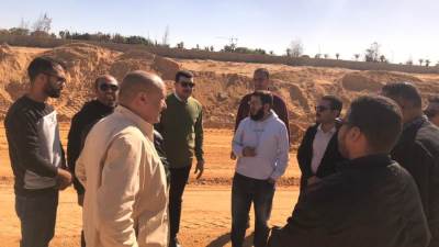 رئيس "جهاز سفنكس الجديدة" يتفقد مشروع محور سفنكس بعد ربطه بمحورى الضبعة والطريق الإقليمى