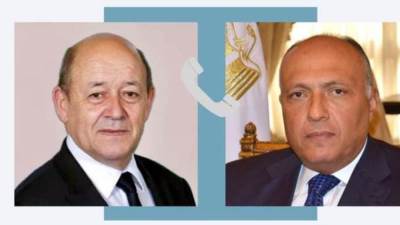 وزير الخارجية يتلقى اتصالاً هاتفياً من مبعوث الرئيس الفرنسي للبنان