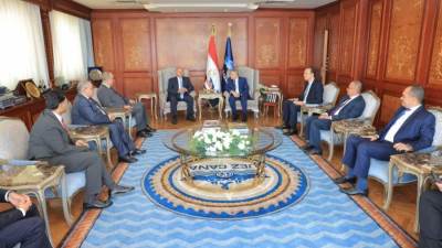  وزير النقل ورئيس هيئة قناة السويس يبحثان مع شركة "البحري" السعودية الشراكة