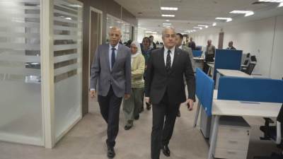 وزير العمل يفتتح المقر الجديد لصندوقي" إعانات طوارئ العمال" و"تمويل التدريب والتأهيل" بالعاصمة الإدارية