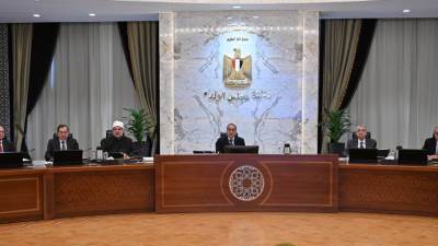 مجلس الوزراء يتقدم بخالص التهنئة للرئيس السيسي بمناسبة انتخابه لفترة رئاسية جديدة