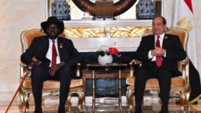 "سلفاكير" يهنئ الرئيس السيسى.. ويؤكد خصوصية العلاقة بين مصر وجنوب السودان