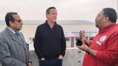 وزير الخارجية البريطاني: نقدر الجهود المصرية في استقبال وإرسال مساعدات غزة