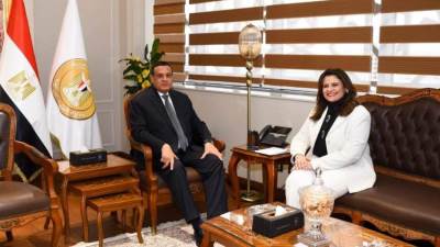 وزيرا التنمية المحلية والهجرة يبحثان سبل التعاون في عدد من الملفات المشتركة