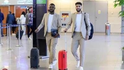 مودرن فيوتشر يغادر مطار القاهرة في طريقها إلى ابو ظبي