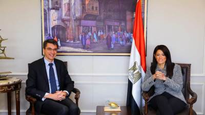 وزيرة التعاون الدولي تلتقي المدير الإقليمي لمجموعة البنك الدولي