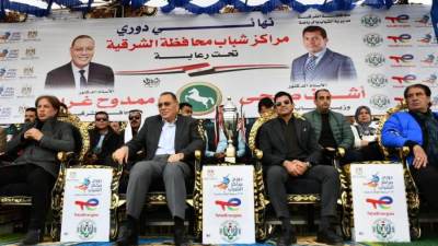 وزير الرياضة ومحافظ الشرقية يشهدان نهائي دوري مراكز الشباب توتال انرجيز