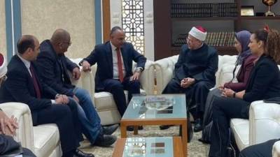 مفتي الجمهورية يستقبل رئيس أكاديمية البحث العلمي ويبحثان أوجه التعاون بين الجانبين