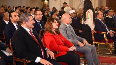 وزيرة الهجرة تشارك في قداس عيد الميلاد المجيد للأقباط الكاثوليك بكاتدرائية العذراء مريم