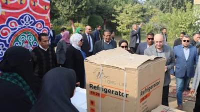 احتفالية لتجهيز 30 عروس من الفئات الأولى بالرعاية ببني سويف
