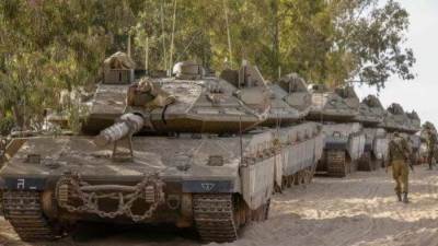 الفصائل الفلسطينية: استهدفنا دبابة وجرافة إسرائيليتين شمال خان يونس