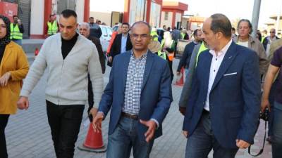 نائب الإسكان يتفقد مشروع محطة معالجة الصرف الصحي "سنيطة الرفاعين" بمركز فاقوس بالشرقية