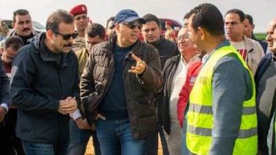  سويلم يلتقى العقيد بهاء الغنام ويتفقد "مشروع مستقبل مصر"