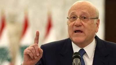 ميقاتي يدين الانفجار الذي وقع في منطقة الضاحية الجنوبية لبيروت