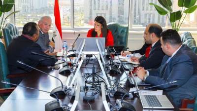 المشاط تلتقي مسئولي البنك الدولي لمناقشة الدعم الفني الموجه للشركات المملوكة للدولة