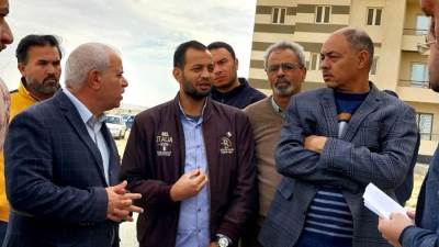 مسئولو "الإسكان" يتفقدون وحدات المبادرة الرئاسية "سكن لكل المصريين" بمدينة 15 مايو