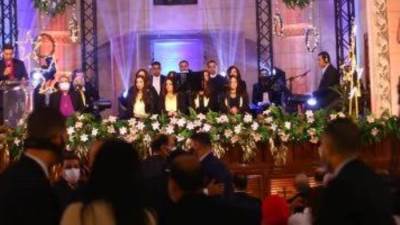 بدء احتفال الطائفة الإنجيلية بعيد الميلاد المجيد فى قصر الدوبارة بالتحرير