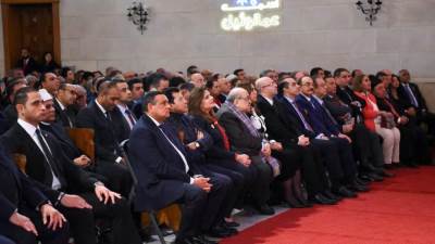 وزيرة الهجرة تشارك في احتفالية الكنيسة الإنجيلية بعيد الميلاد المجيد