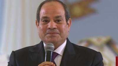 الرئيس السيسي: ندعو الله أن يكون هذا العام نهاية فترة صعبة مرت على العالم كله