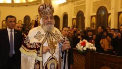 البابا تواضروس: التاريخ سيقف طويلا أمام ما يحدث من مجازر فى فلسطين