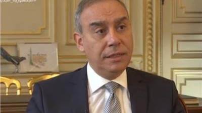 سفير مصر بفرنسا يهنئ الأنبا مارك أسقف باريس بمناسبة عيد الميلاد المجيد