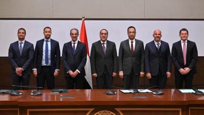 مدبولي يشهد توقيع مذكرة تفاهم بشأن تطوير وبناء وامتلاك وتشغيل مركز للبيانات الخضراء في مصر